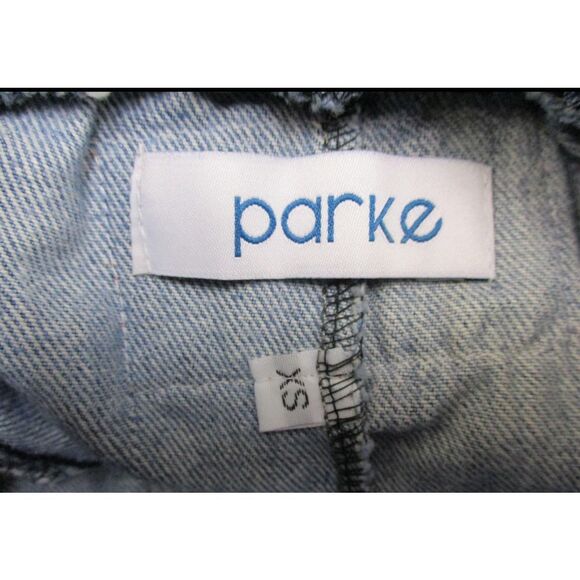Parke Distressed Patchwork Shorts XS #1 - Picture 10 of 11